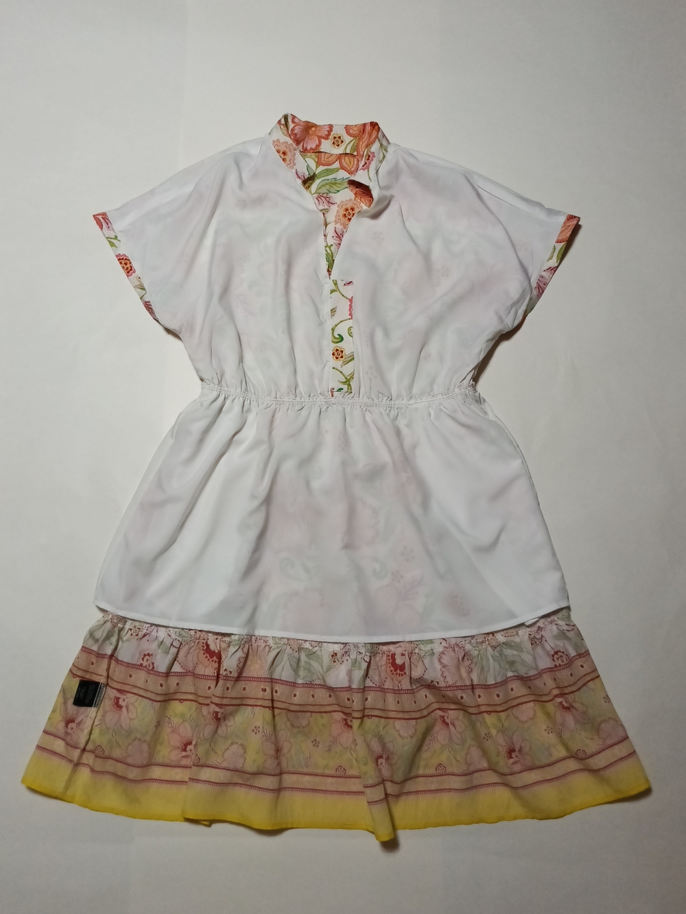 Sam Edelman Sunkissed Floral Belted Mini Dress Size 12 - Picture 10 of 12